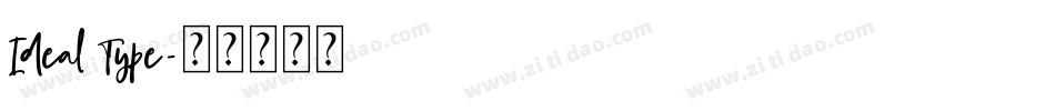 Ideal Type字体转换